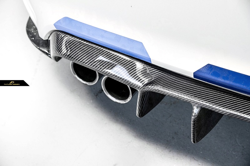 BMW F87 M2- Vorsteiner style Carbon Rear Diffuser 05